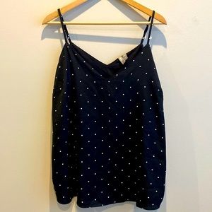 Asos maternity cami with poka dot